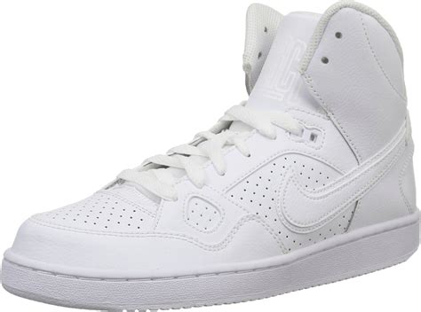 nike schuhe sneaker son of force mid in weiß|son of force white shoes.